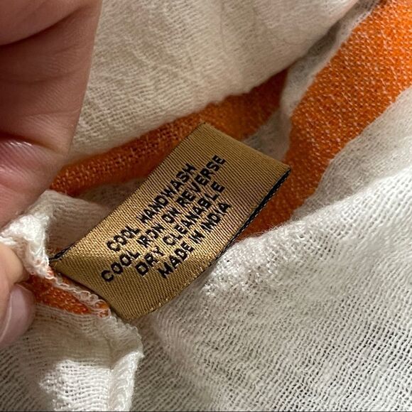 Rose And Rose Striped Midi Kaftan Dress - Women's Size M - Picture 6 of 8